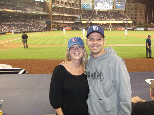 Fun at the baseball game